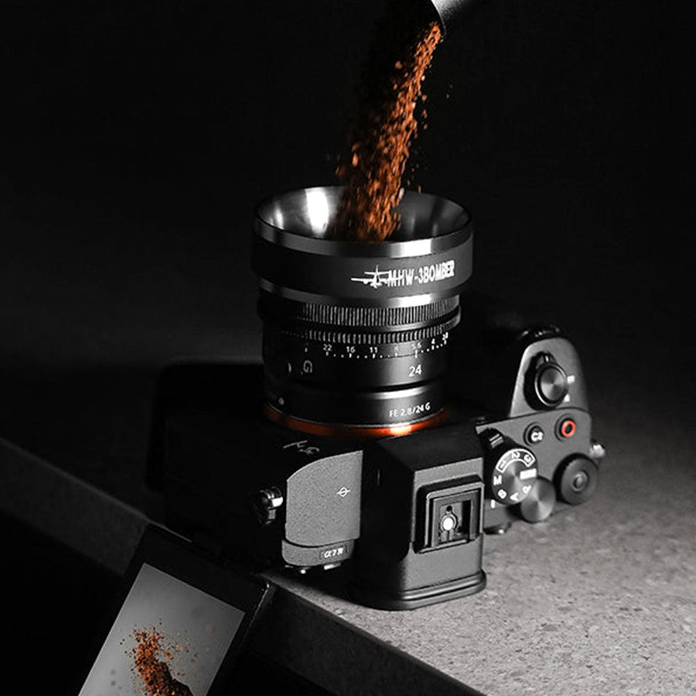 
                      
                        Coffee Magnetic Dosing Ring - 58mm
                      
                    