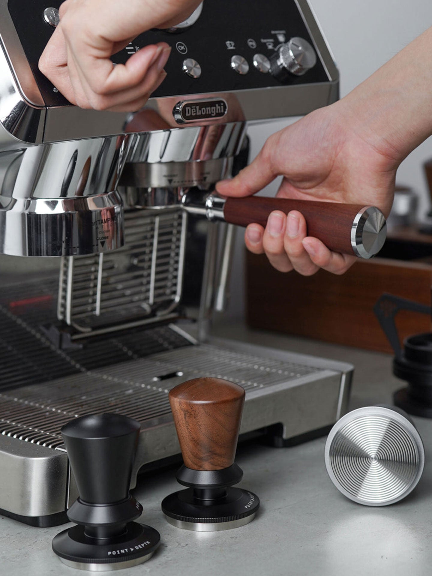 30 lbs Constant Pressure Espresso Tamper