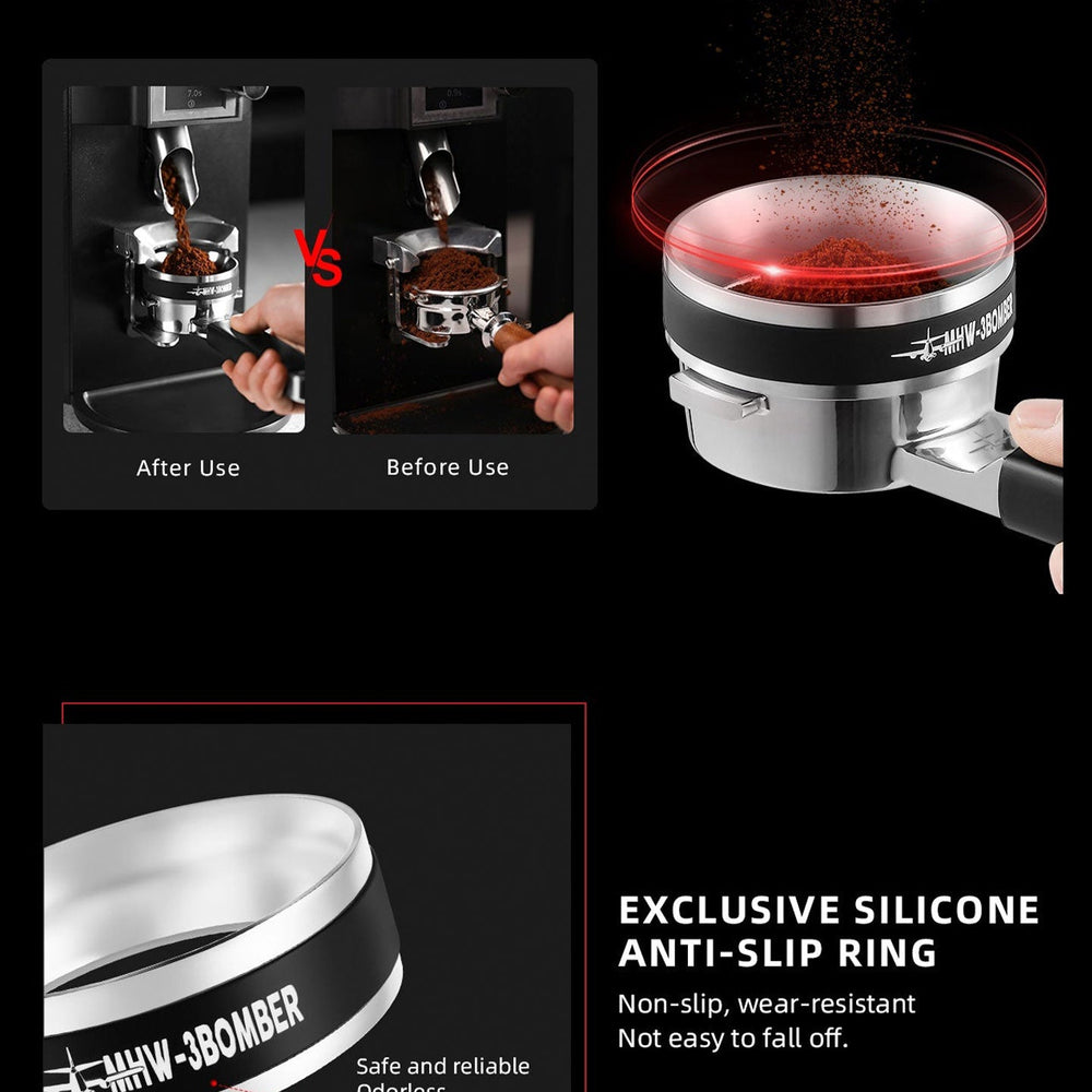 
                      
                        Coffee Magnetic Dosing Ring - 58mm
                      
                    