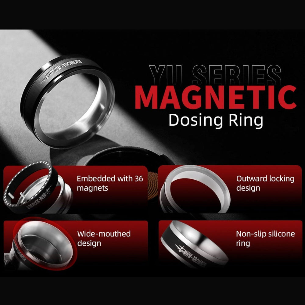 
                      
                        Coffee Magnetic Dosing Ring - 58mm
                      
                    