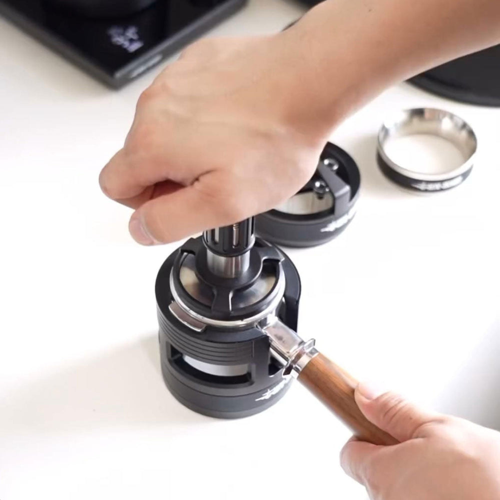 
                      
                        Coffee Portafilter Holder - for Cyclone Needle Distributor WDT Tool
                      
                    