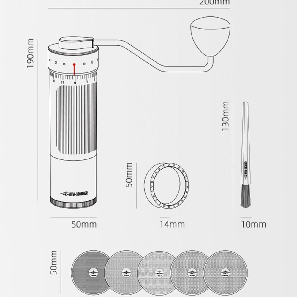 
                      
                        R3 Manual Coffee Grinder
                      
                    
