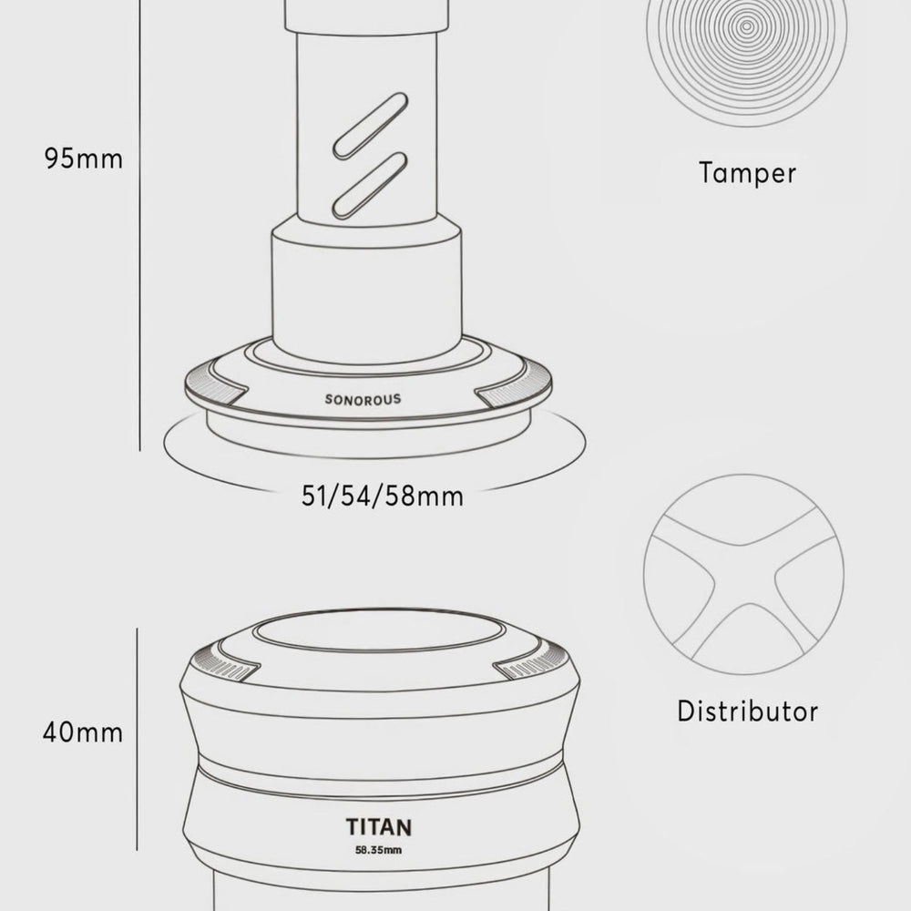 
                      
                        Titan Series - Constant Pressure Coffee Tamper
                      
                    