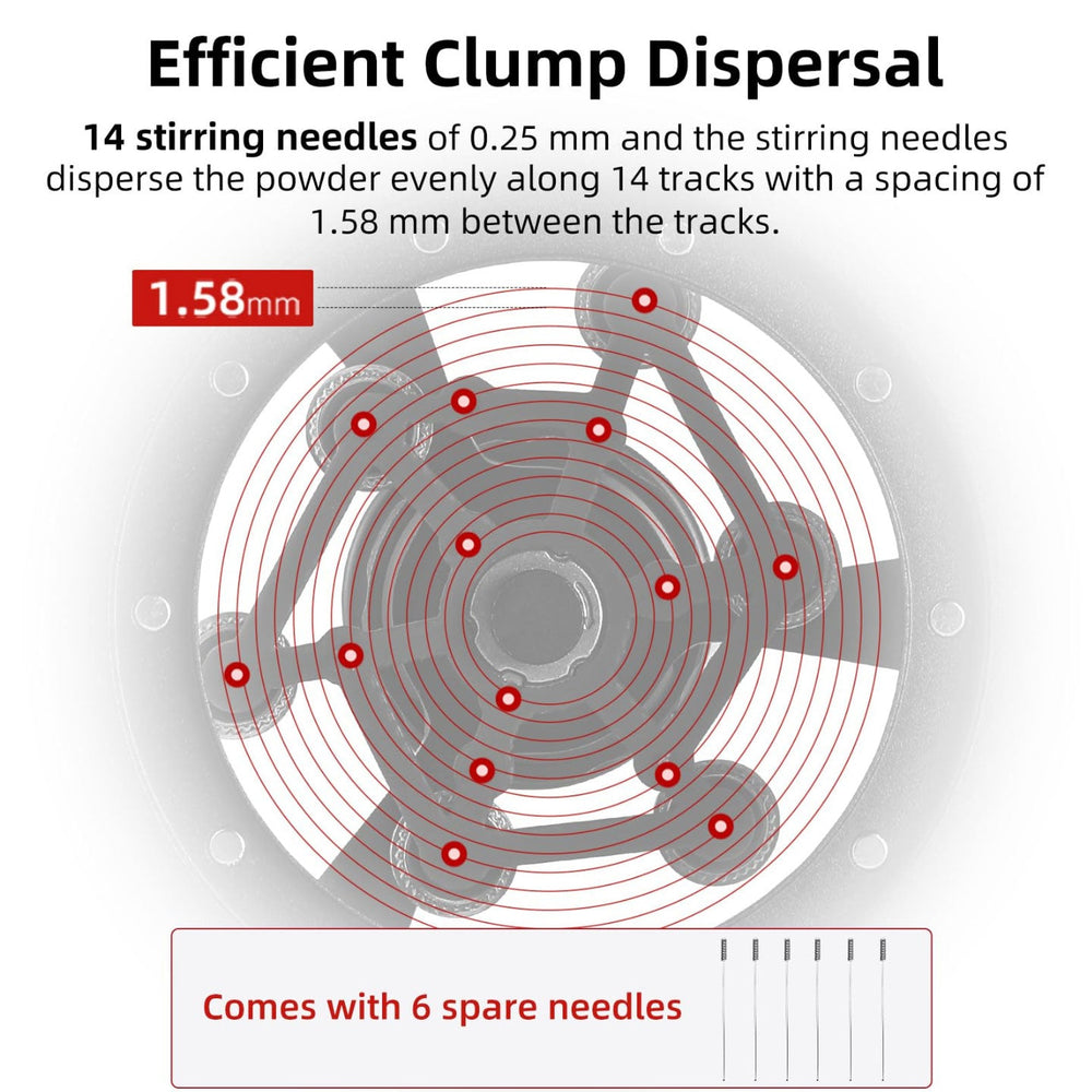
                      
                        Cyclone Needle Distributor WDT Tool - 58mm universal
                      
                    