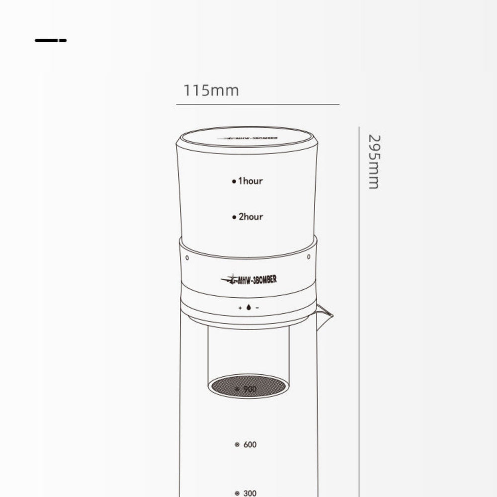 
                      
                        Coffee Baro Ice Dripper Cold Drip Coffee Maker - 600ml
                      
                    